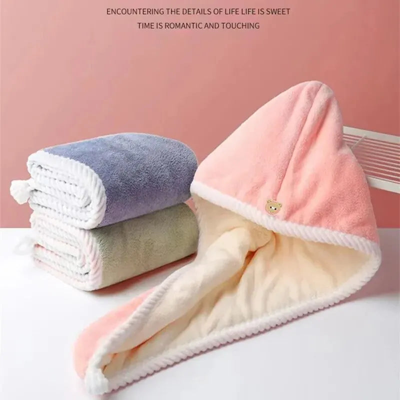 Double Thick Dry Hair Towel