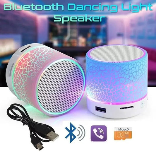 Bluetooth Mini Colorful LED Wireless Speaker